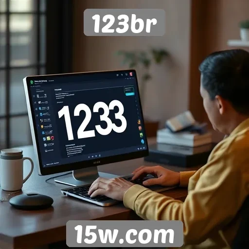 Evolução da interface do 123br nos últimos anos